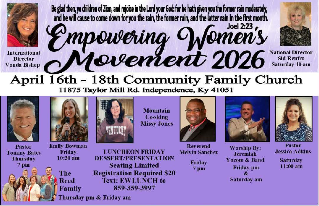 Empowering Women's Movement Front Flyer