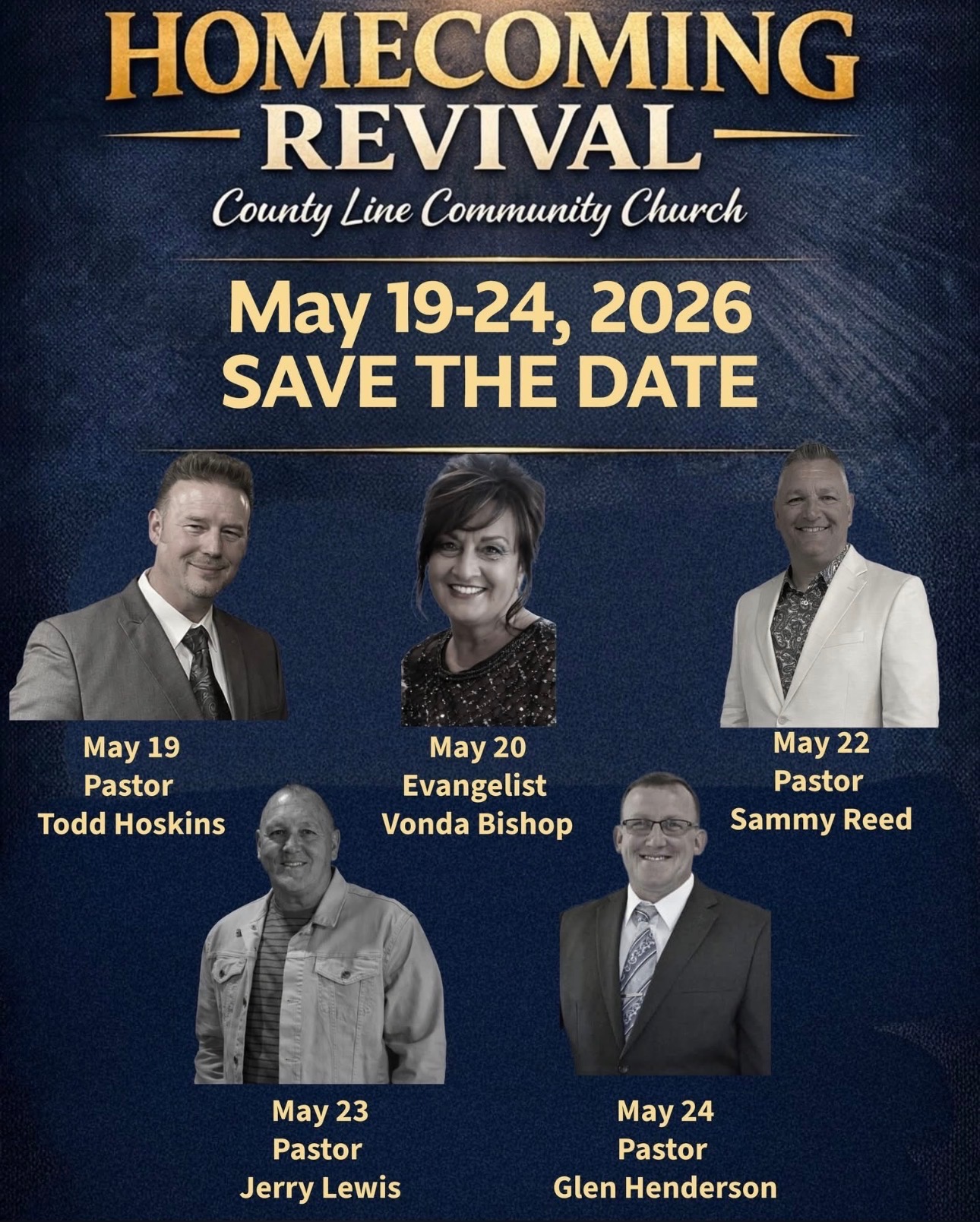 Homecoming Revival Flyer