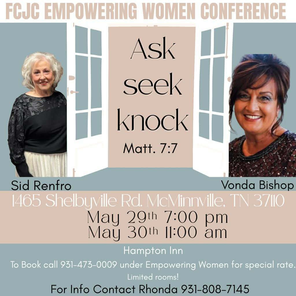 FCJC Empowering Women Conference Flyer